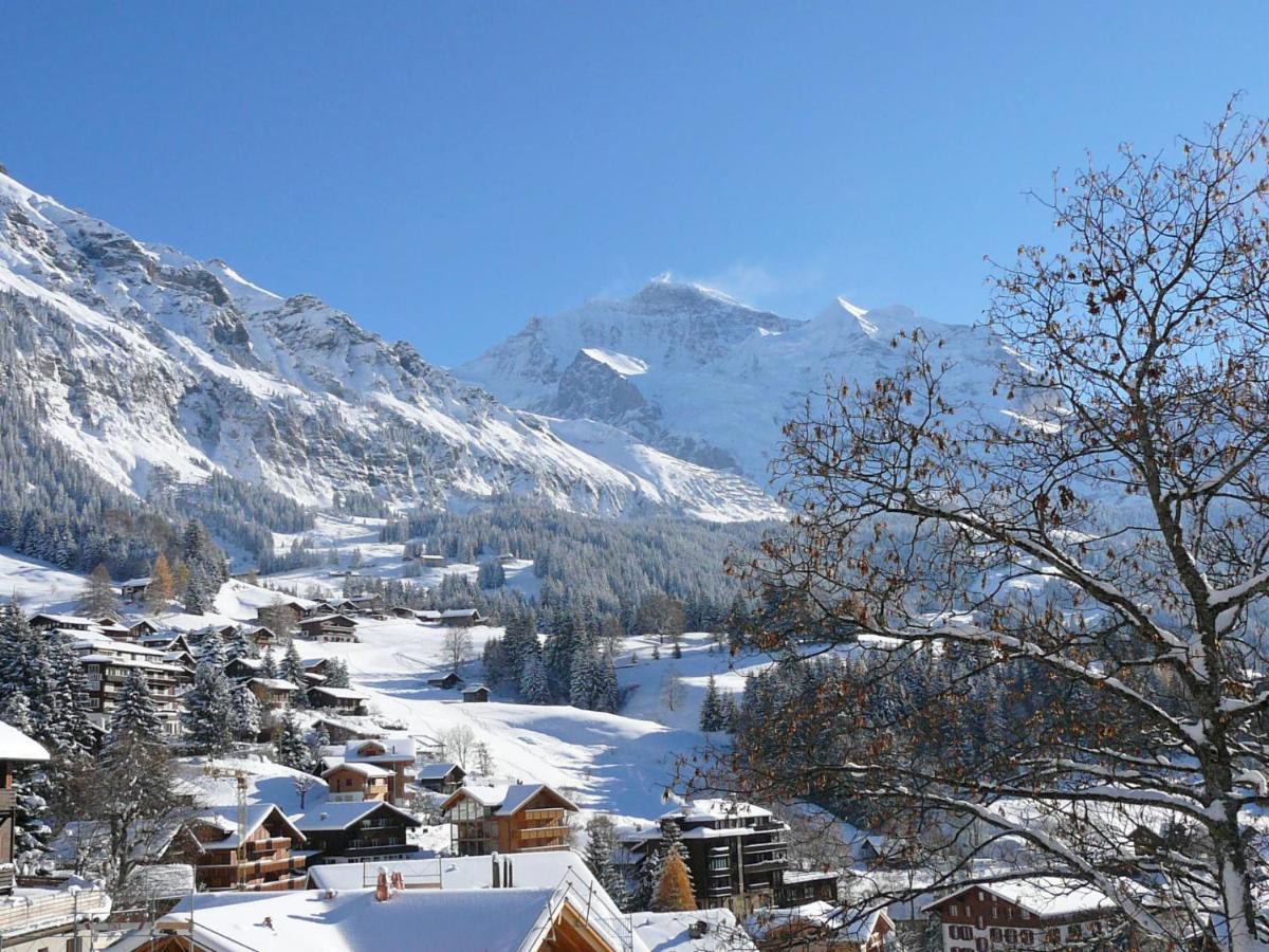 Apartment Helene-3 Wengen Buitenkant foto